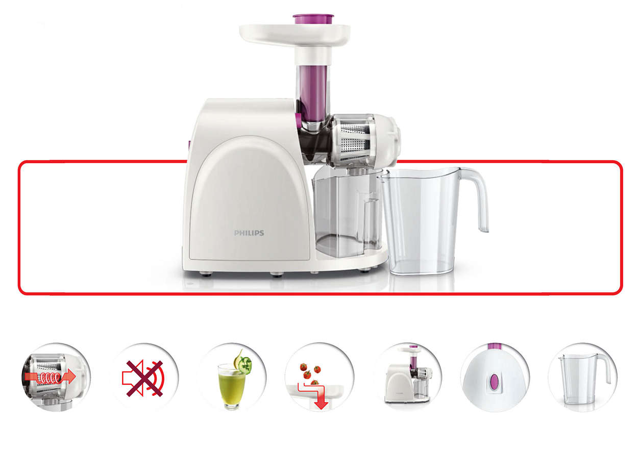 MÁY ÉP TRÁI CÂY TỐC ĐỘ CHẬM PHILIPS HR1830