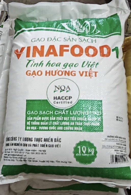 Gạo Hương Việt Vinafood1 bao 10 kg