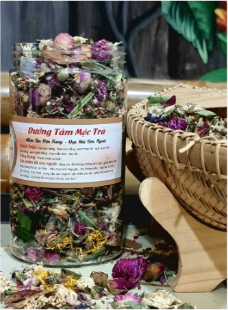 Dưỡng Tâm Mộc Trà - Tăng sức đề kháng chống OXY HÓA, GIÚP SÁNG MẮT, TĂNG CƯỜNG THỊ LỰC