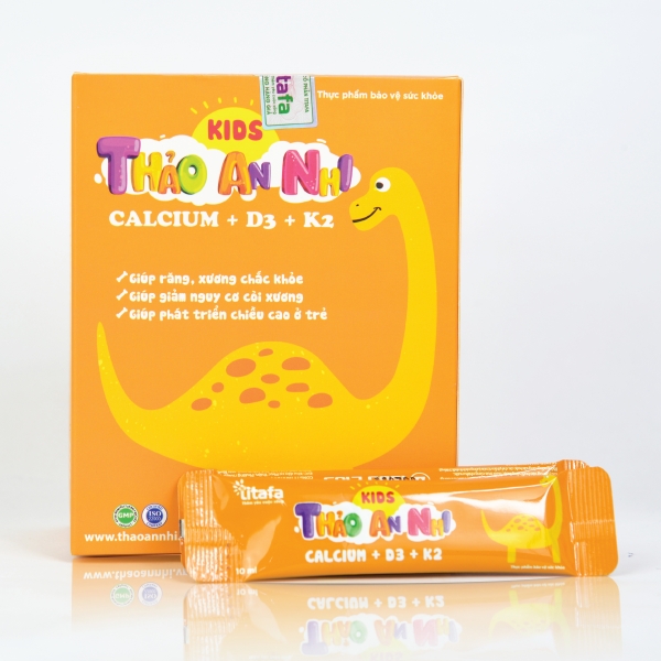 THẢO AN NHI CALCIUM + D3 + K2 ( dạng gói )