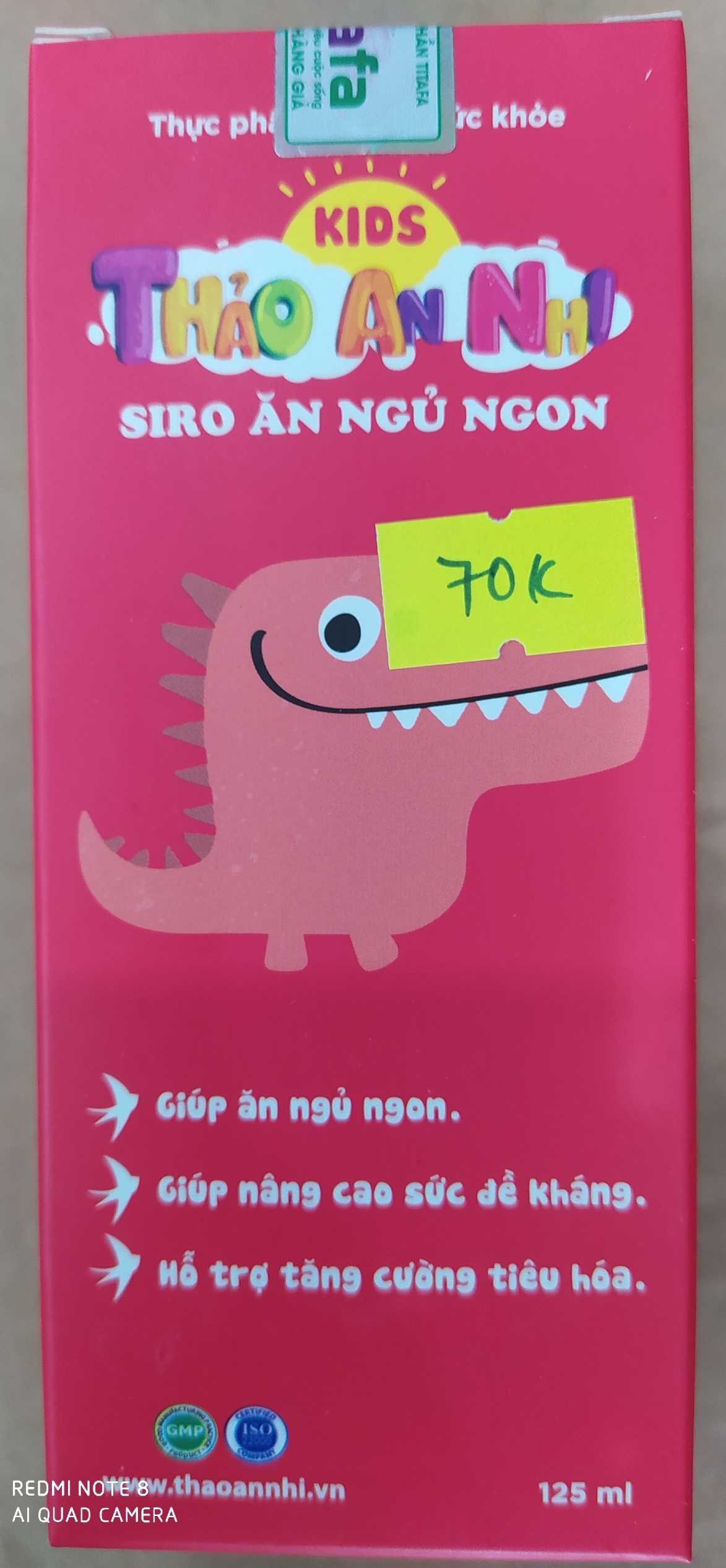 THẢO AN NHI SIRO ĂN NGỦ NGON