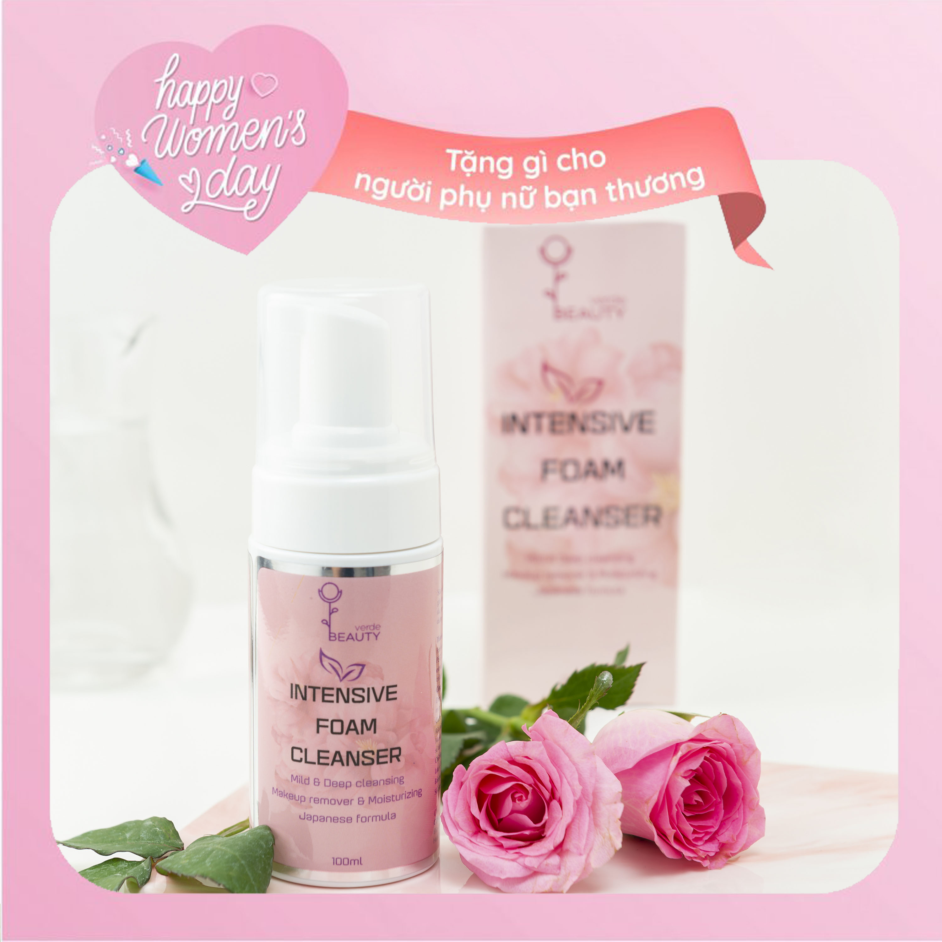 SỮA RỬA MẶT TẠO BỌT ( INTENSIVE FOAM CLEANSER )