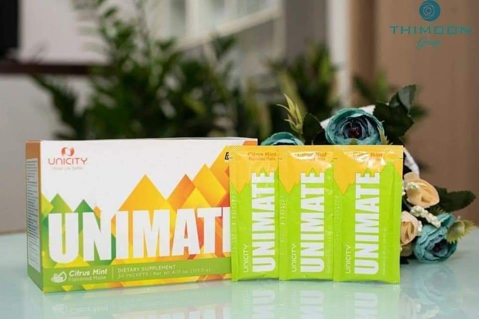 Unimate Citrus Mint giúp tăng sức chịu đựng, tăng tập trung và tỉnh táo