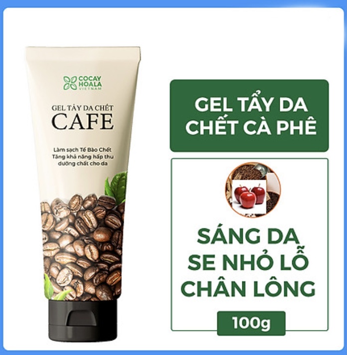 Gel tẩy da chết cỏ cây hoa lá