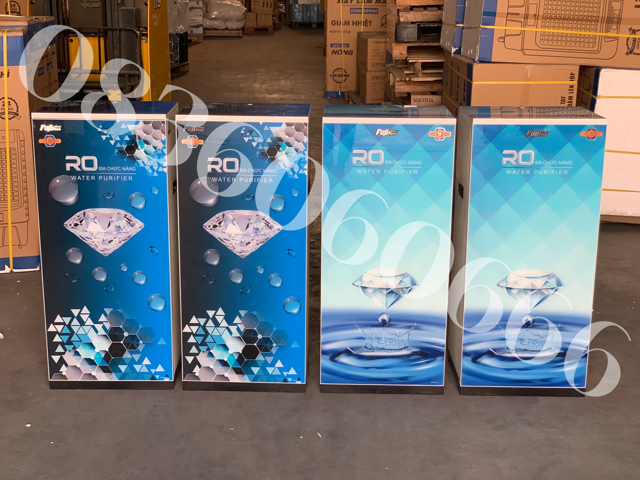 Máy lọc nước tủ đứng RO Fuji POVA