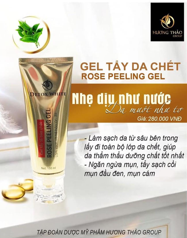 TẨY DA CHẾT ROSE PEELING GEl