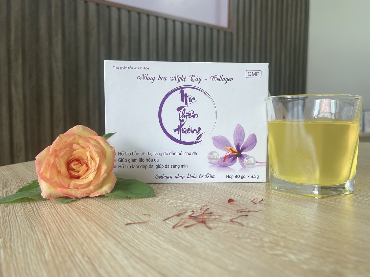 Nhụy hoa nghệ tây colagen- Mộc Thiên Hương