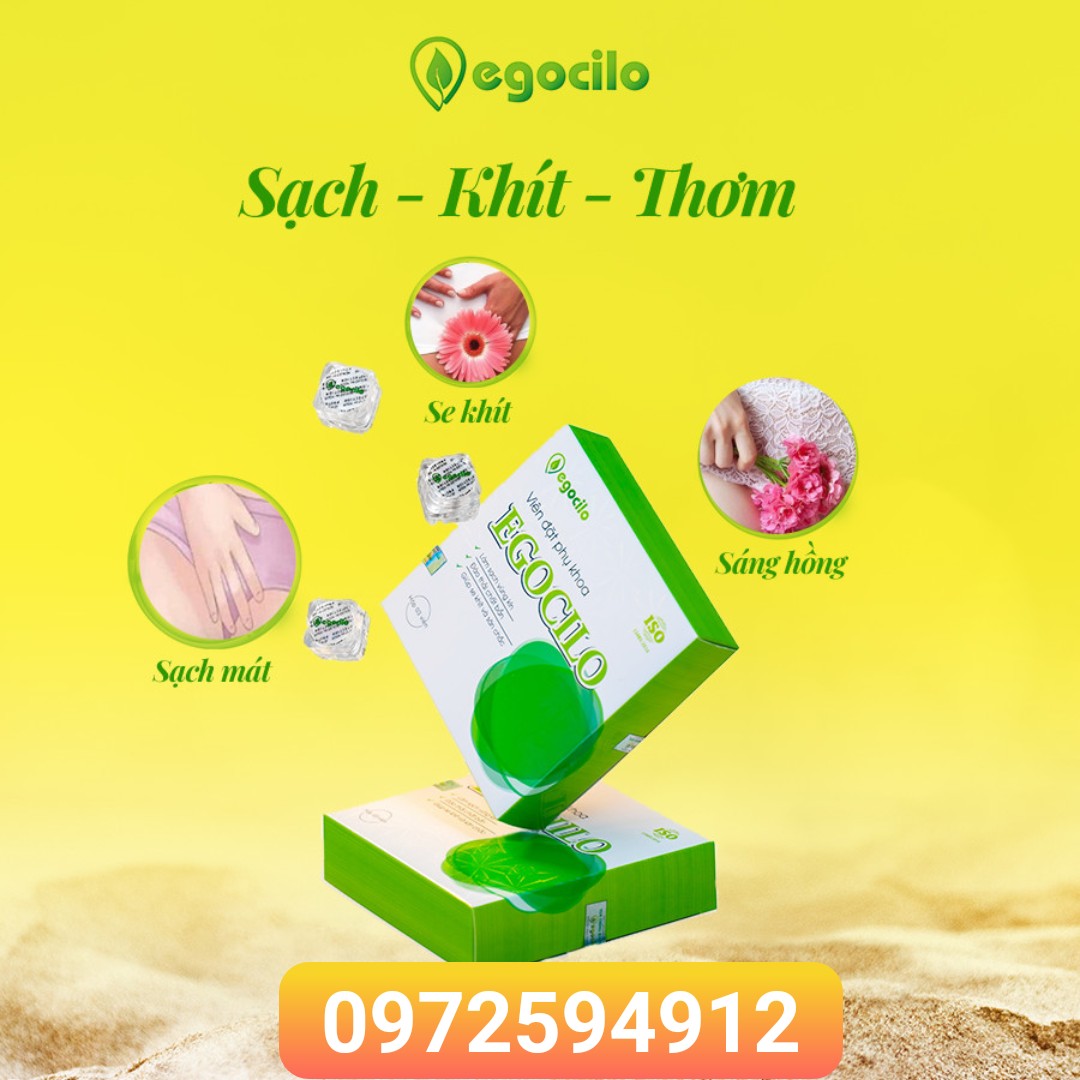 Viên đặt phụ khoa Egocilo