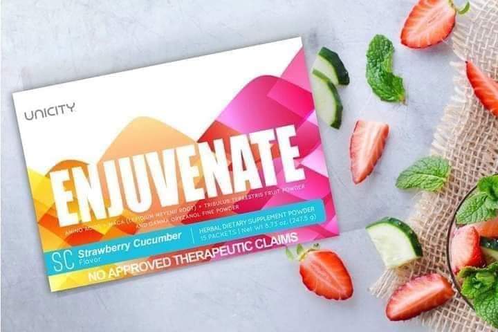ENJUVENATE SC STRAWBERRY CUCUMBER FLAVOR - giúp thư giãn cơ bắp và phục hồi sức khỏe sau tập luyện