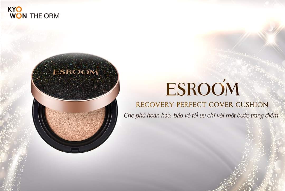 Phấn tươi ESROOM ECOVERY PERFECT COVER CUSHION