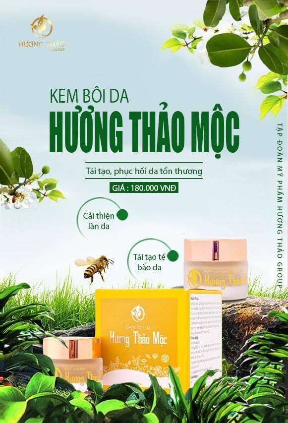 KEM BÔI DA HƯƠNG THẢO MỘC