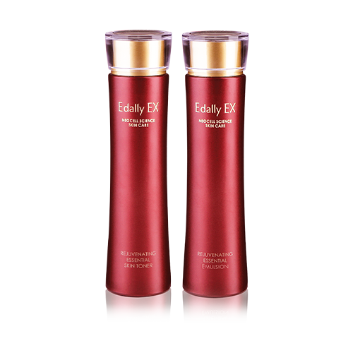 Set Nước Hoa Hồng Edally EX Và Sữa Dưỡng Edally EX - Edally EX Rejuvenating Esential Skin Care Set