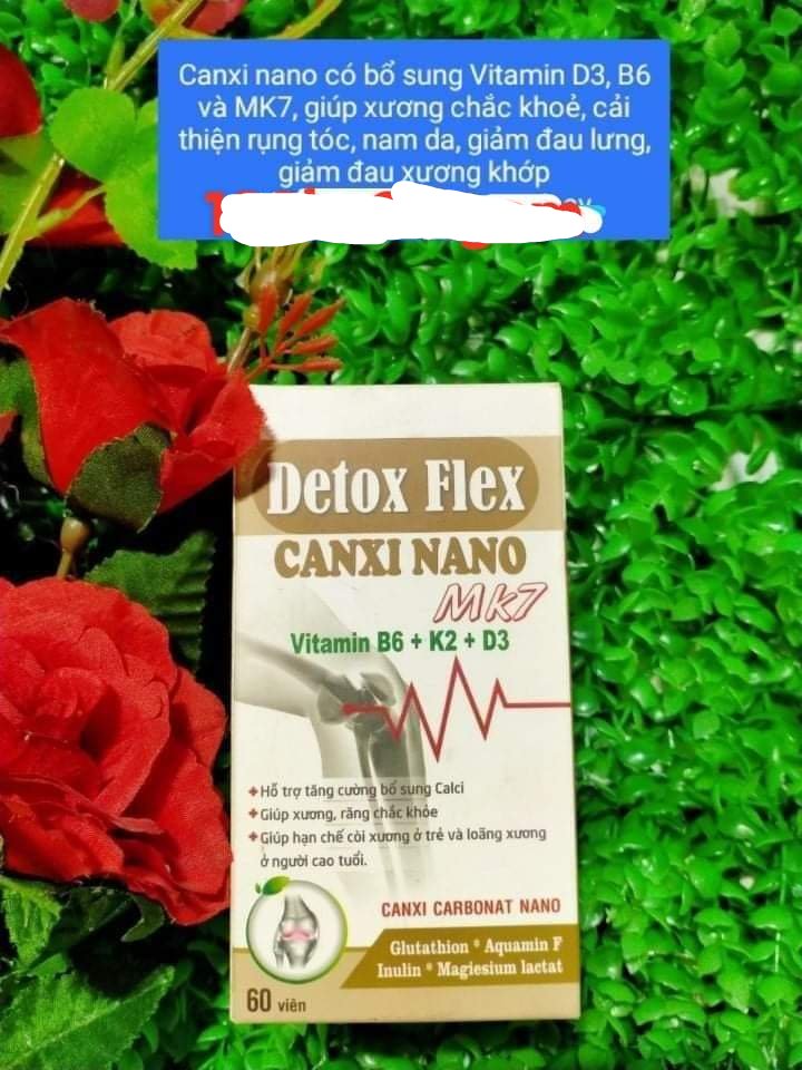 Viên uống Can xi nano