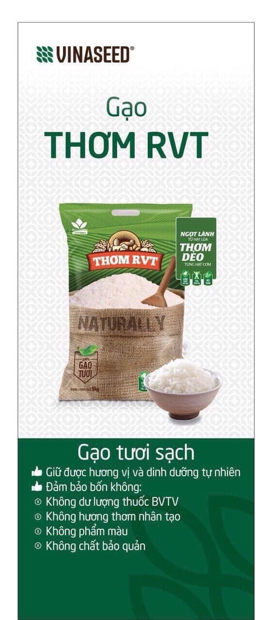 Gạo RVT Vinaseed túi 5kg
