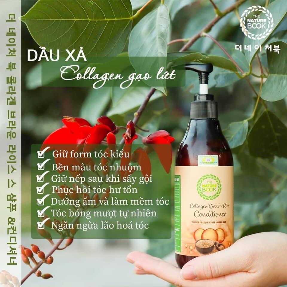Dầu xả gạo lứt naturebook