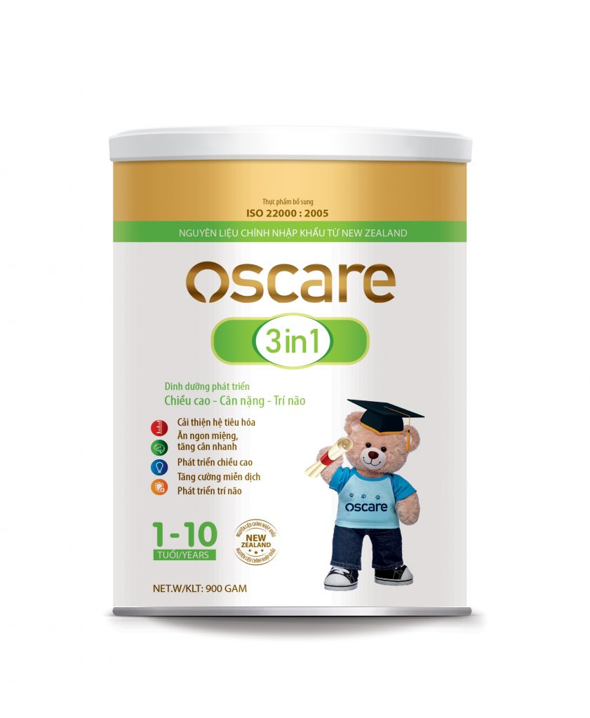 Sữa Osare-3 trong 1: 900g