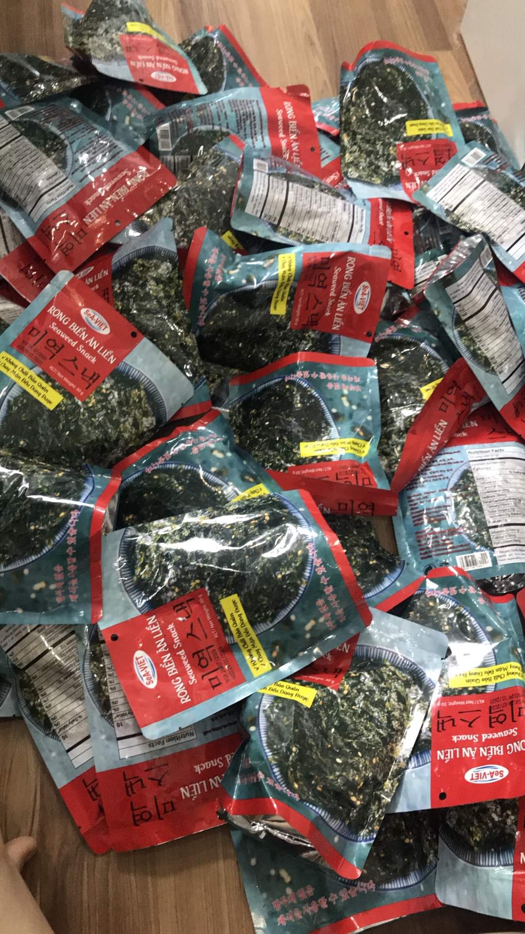 Snack Rong ăn liền