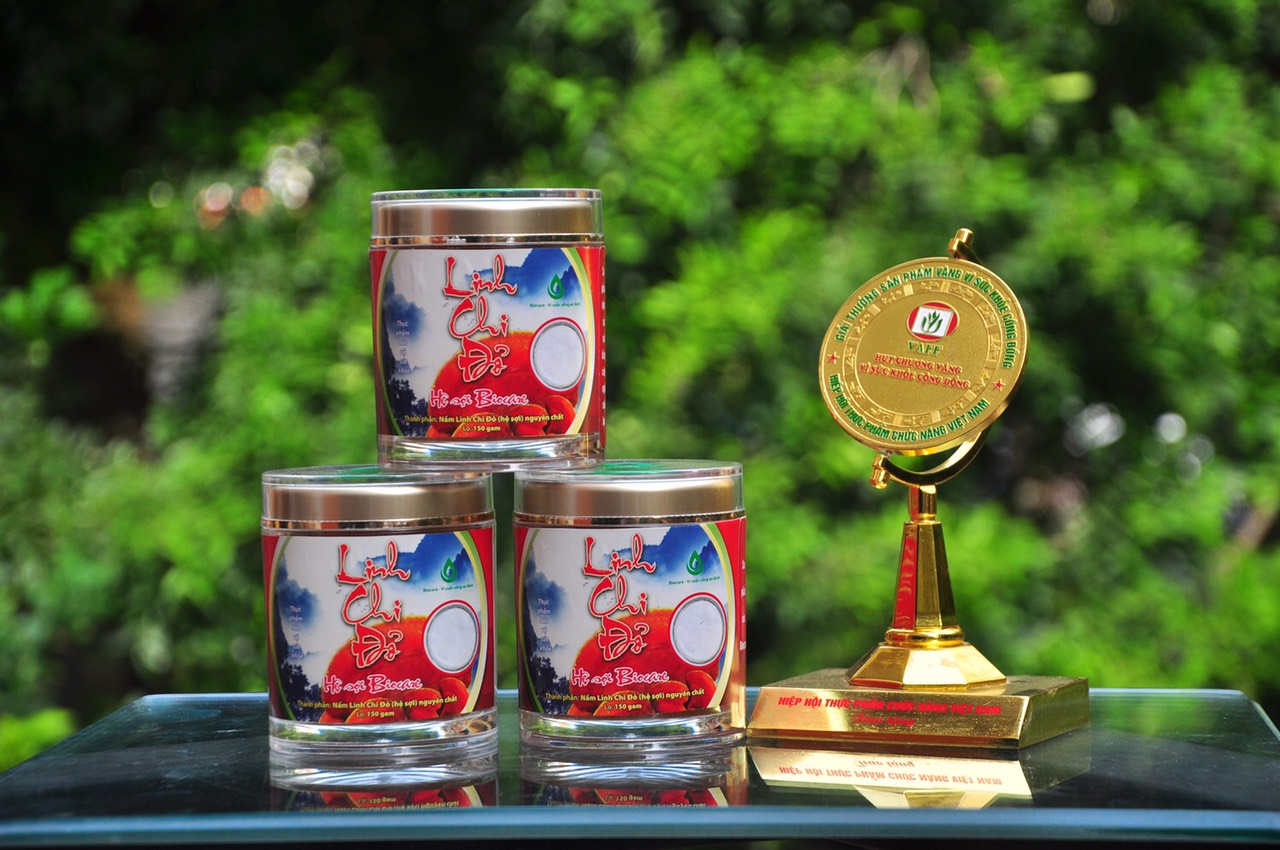 LINH CHI ĐỎ ( HỆ SỢI) NGUYÊN CHẤT HỘP 150 GAM