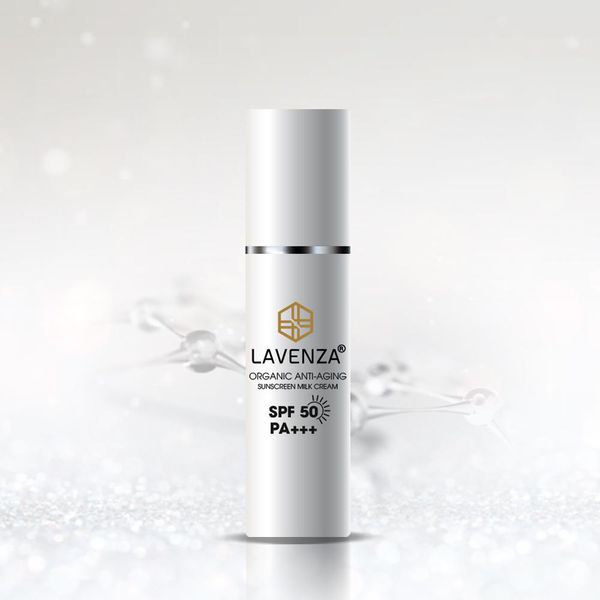 KEM SỮA CHỐNG NẮNG HỮU CƠ NGĂN NGỪA LÃO HÓA DA - ORGANIC ANTI-AGING SUNSCREEN MILK CREAM