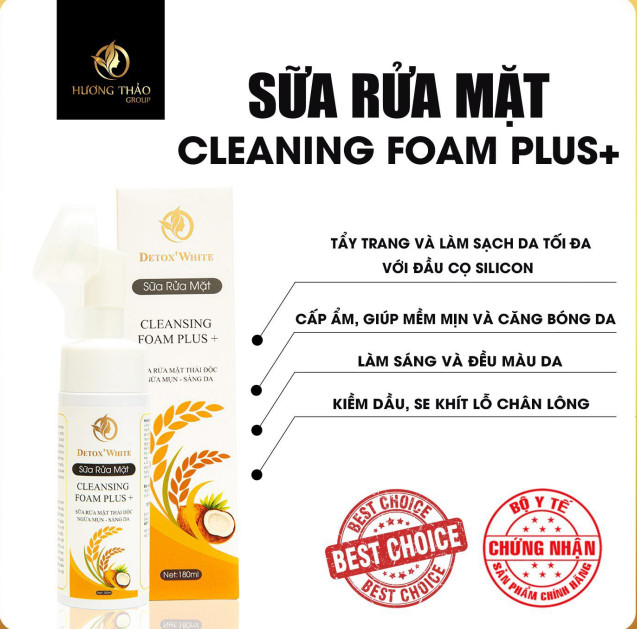 SỮA RỬA MẶT CLEANSING-FOAM-PLUS+