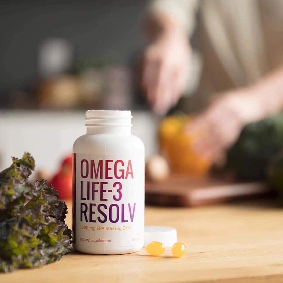 OMEGA LIFA -3 Resolv - Giúp giảm cholesterol, giảm nguy cơ bệnh tim mạch